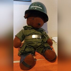 RARE Beartrooper Vintage North American Bear Company 20" 1979 BENIFITS CHARITY